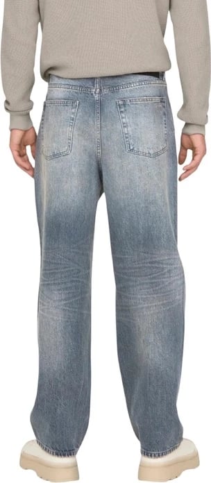 Pantallona Only & Sons për meshkuj, ngjyrë kaltër e çelët