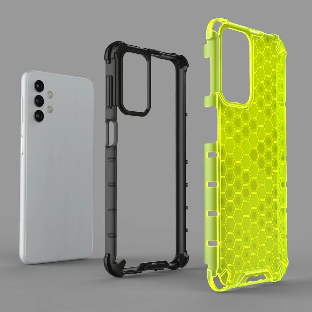 Mbështjellës Hurtel Honeycomb për Samsung Galaxy A32 5G, Transparent