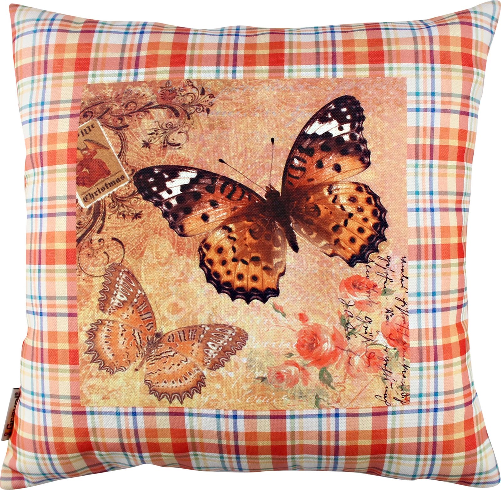 Jastëk dekorativ Evila Originals, A10996, shumëngjyrësh, 43x43cm