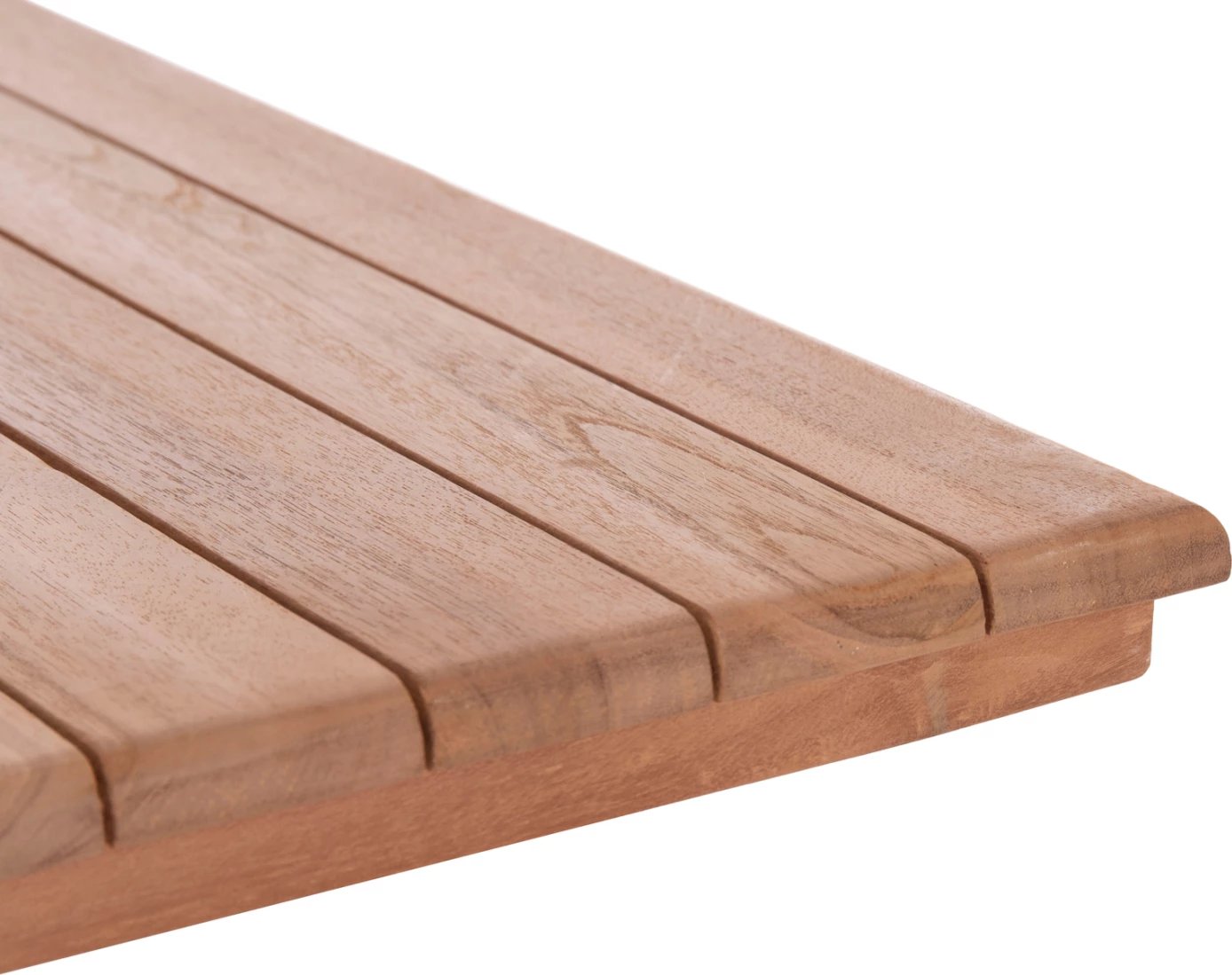 Sipërfaqe tavoline katrore, dru tik natyral, 60x60x4cm