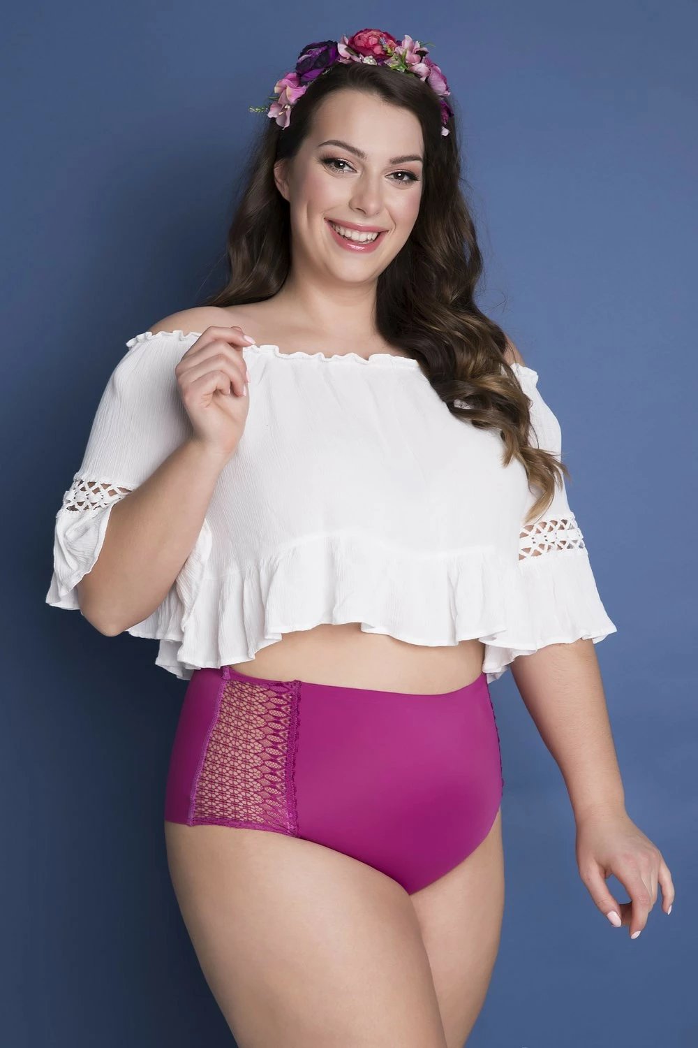 Të brendshme Julimex Lingerie 143582, violet