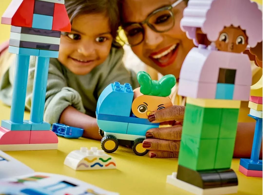 Set lodrash LEGO DUPLO 10423, figura me emocione, 71 pjesë, plastikë, shumëngjyrëshe