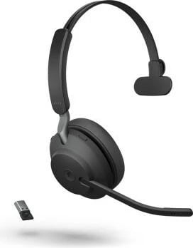Kufje Jabra Evolve2 65 USB-A MS Mono, Wireless, Zyre/Call center, 20 - 20000 Hz, 99.2 g, Zezë