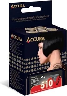 Bojë Accura Canon (PG-510), e zezë