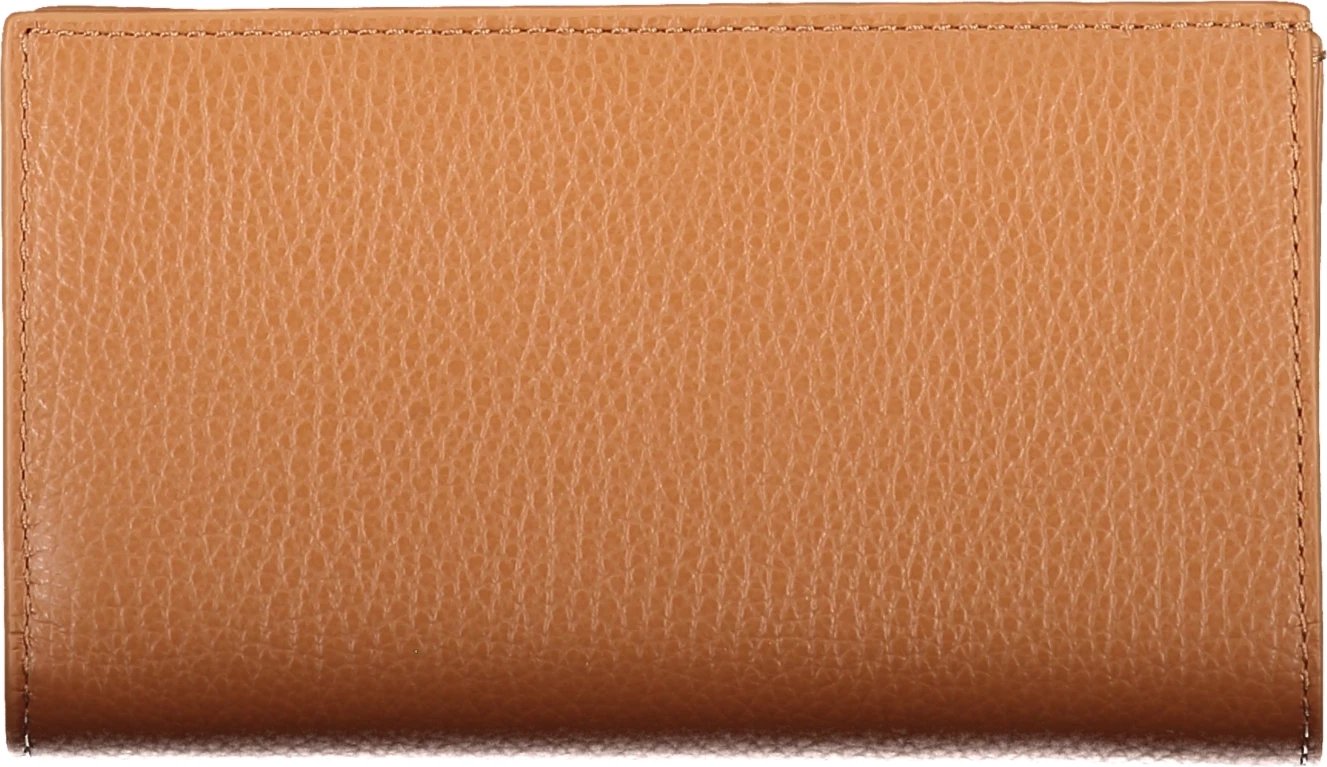 Portofol femra COCCINELLE metallic soft, kafe