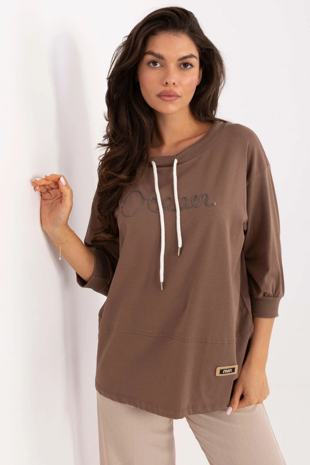 Bluzë femra Relevance 218388, kafe