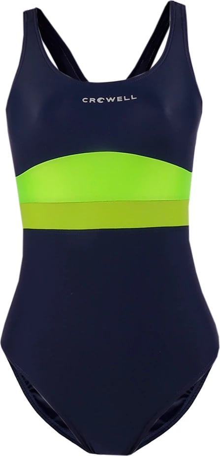 Bikine për femra Crowell, navy-lemon-lime