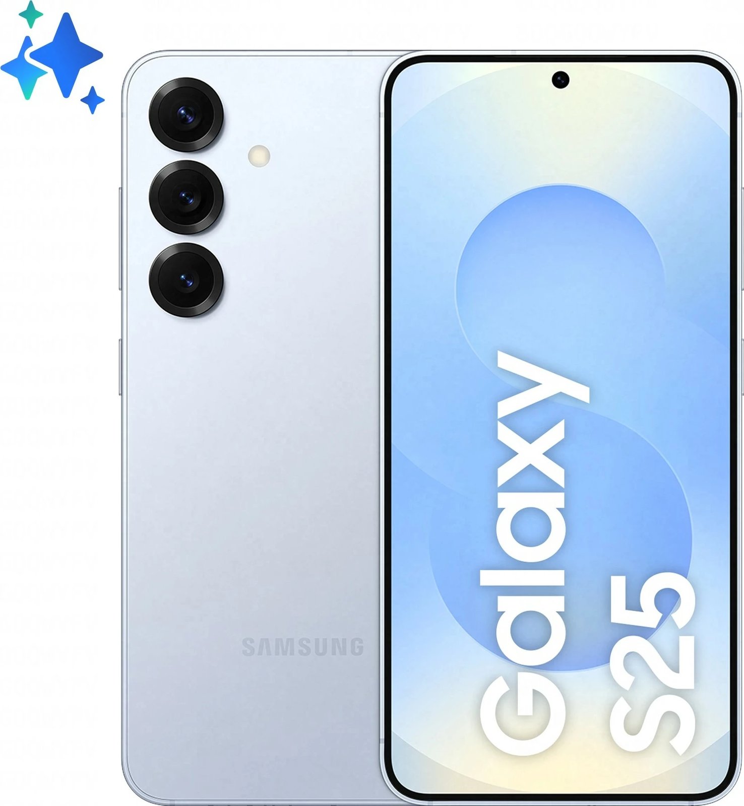 Celular Samsung Galaxy S25, 12 GB, 512 GB, Icyblue