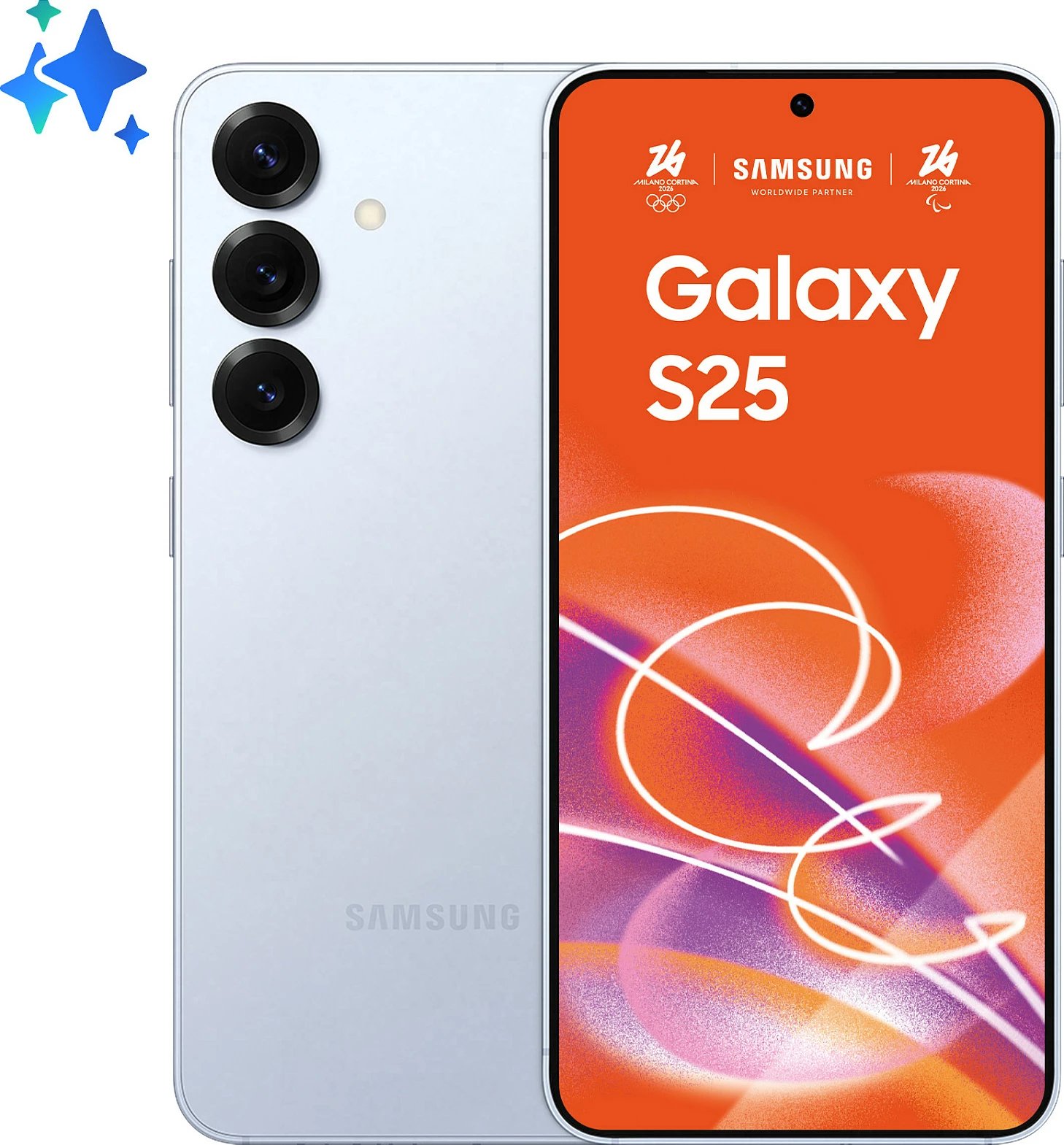 Celular Samsung Galaxy S25, 12 GB, 512 GB, Icyblue