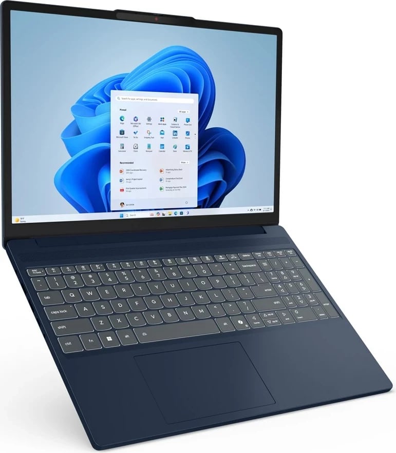 Laptop Lenovo IdeaPad Slim 3 15IRH10, 15.3", Intel Core i5-13420H, 16 GB RAM, 512 GB SSD, Blu