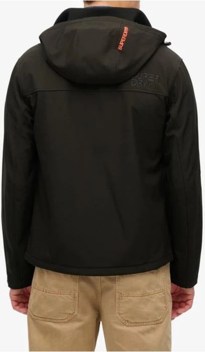 Jakne Superdry për meshkuj, e zezë
