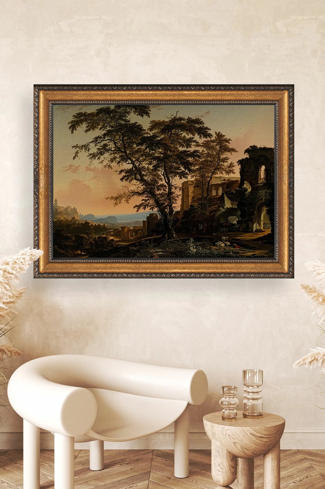 Pikturë dekorative në kanavacë me kornizë, shumëngjyrëshe, Wallity, ATCRCVCNVSMDL59 - 50x70cm