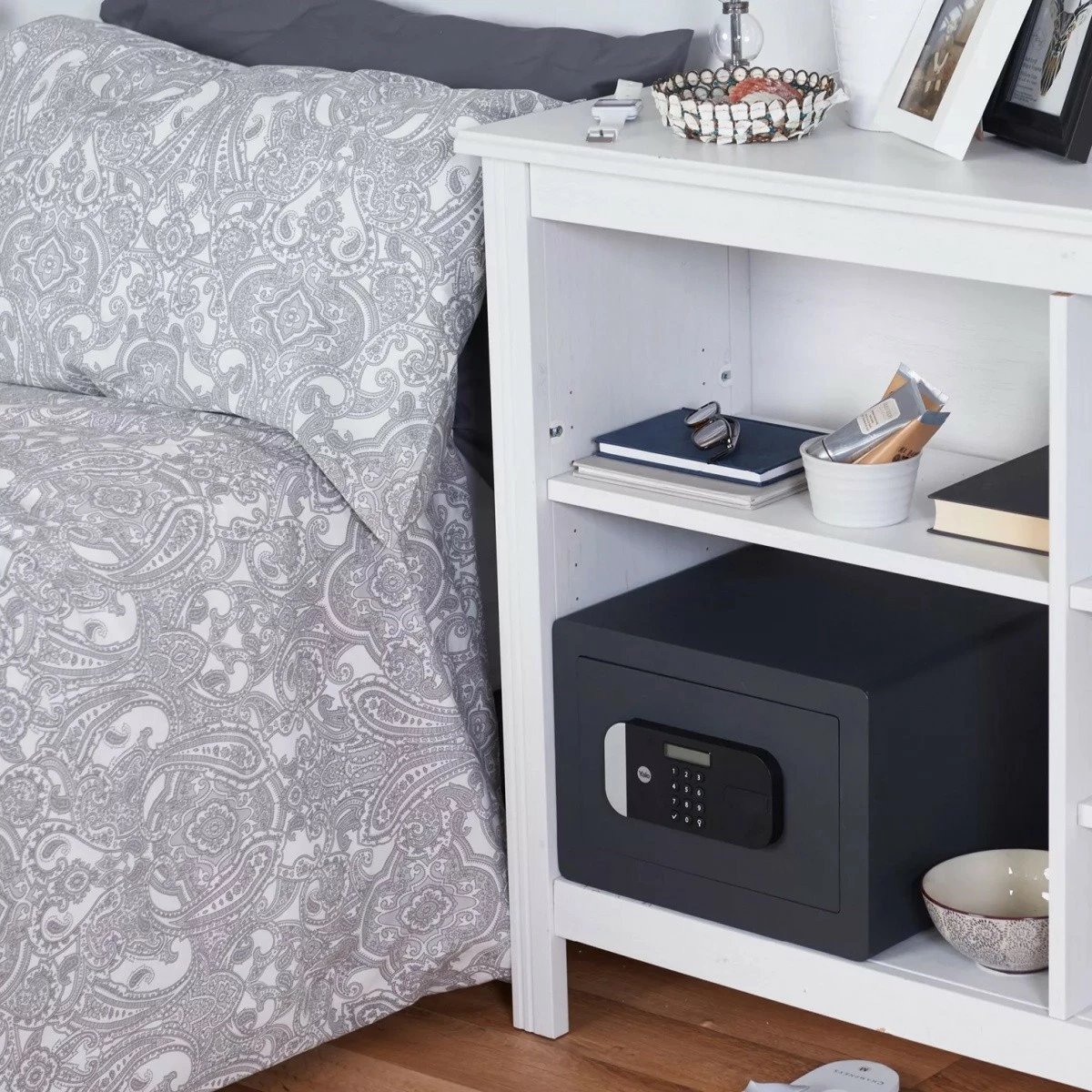 Kasafortë YALE HOME YSEM/250/EG1, elektronike, 18.6L, e zezë