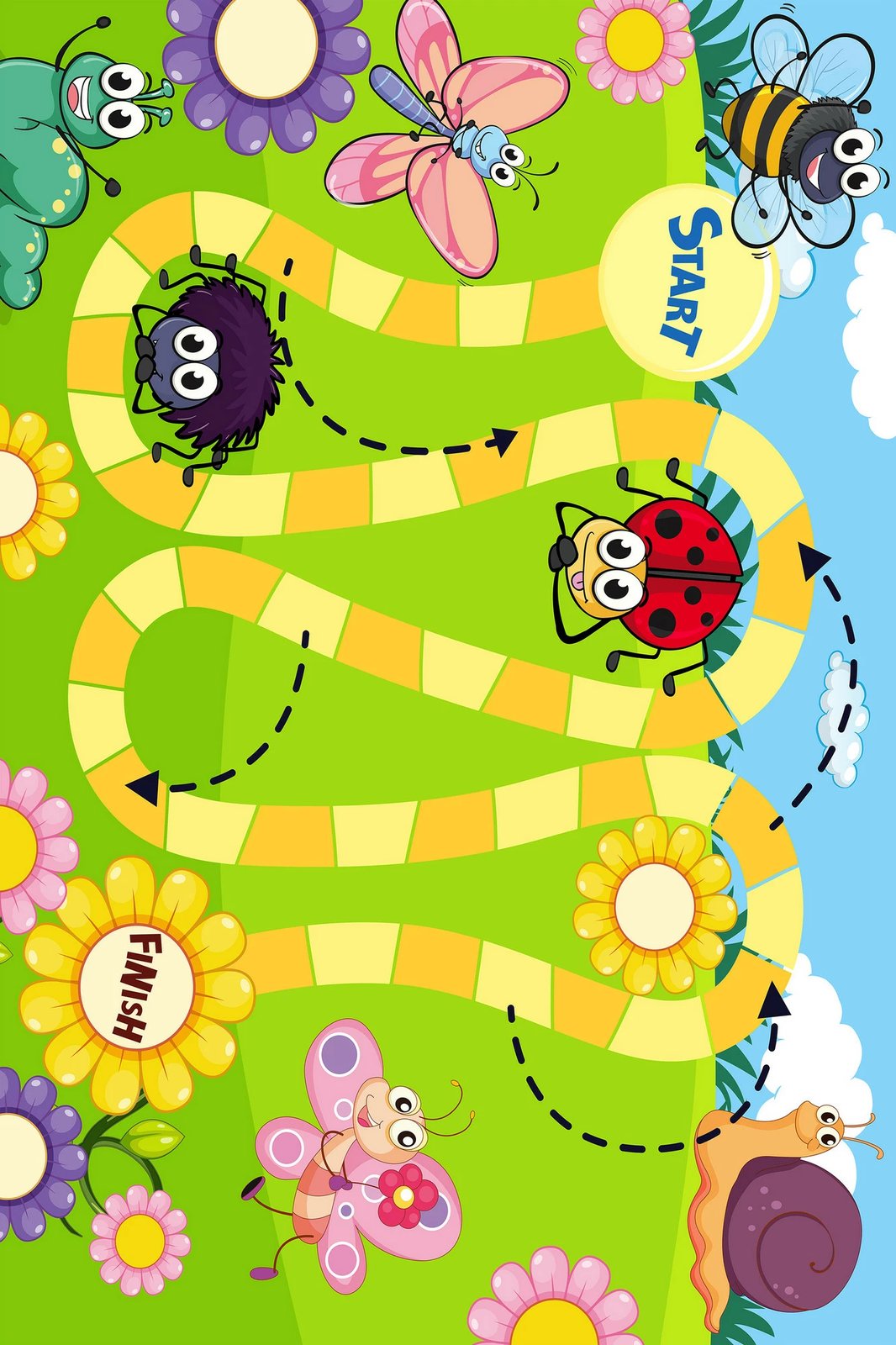 Qilim shumëngjyrësh për fëmijë, Conceptum Hypnose, WOOKECE092, 50x80cm