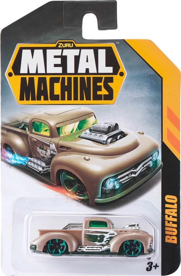 Set vetura lodër ZURU Metal Machines Auto Series 2, 24 copë, mix ngjyra