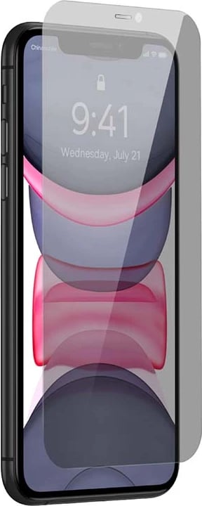 Mbështjellës xhami Baseus SGBL060402 për iPhone X/XS/11 Pro, 0.3mm, 2 copë, i zi
