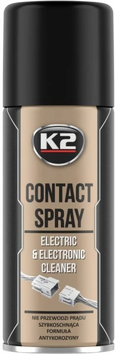 Sprej për pastrimin e pjesëve elektrike Contact Spray 400ml K2