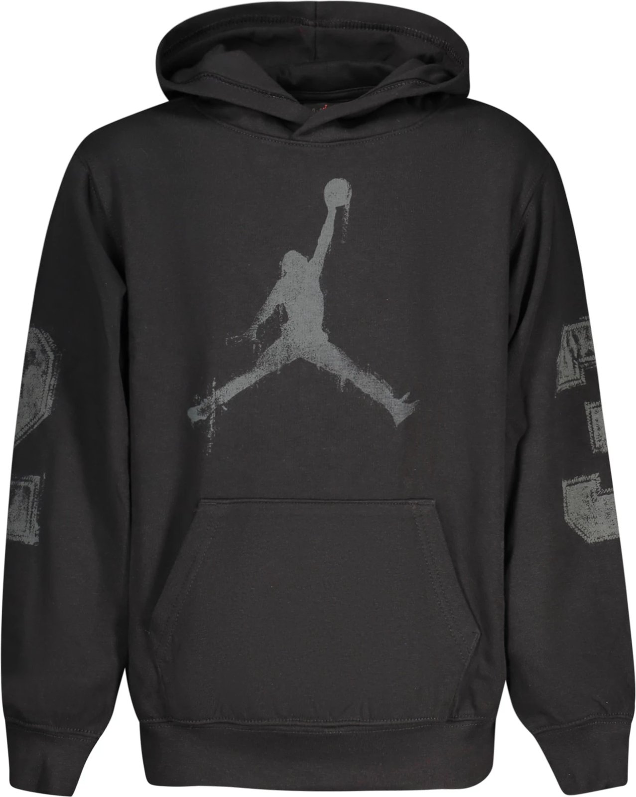 Duks për djem JORDAN zip-up, i zi