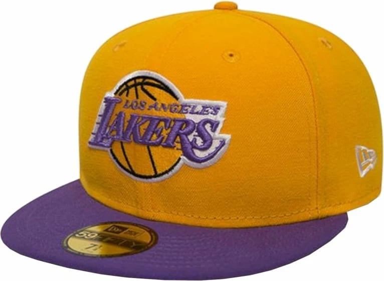 Kapelë New Era, Los Angeles Lakers NBA, për meshkuj dhe femra, e verdhë