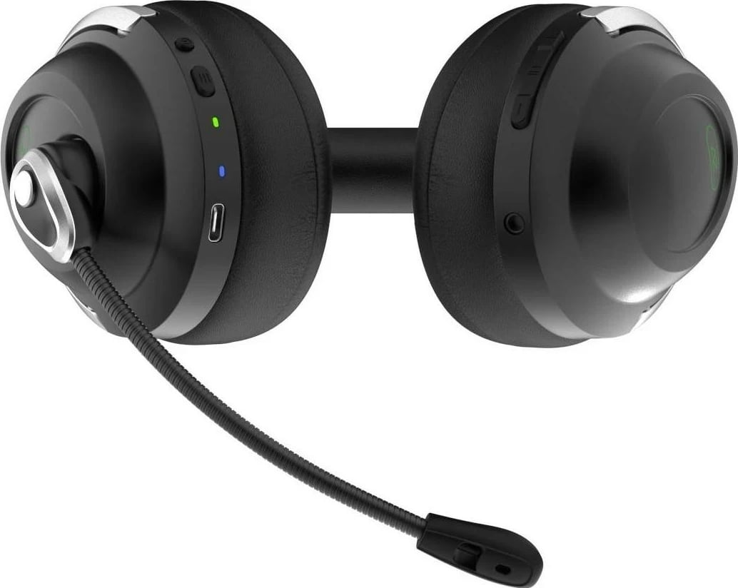 Kufje AceZone A-Spire, ANC, Bluetooth, 35 orë, e zezë-argjend