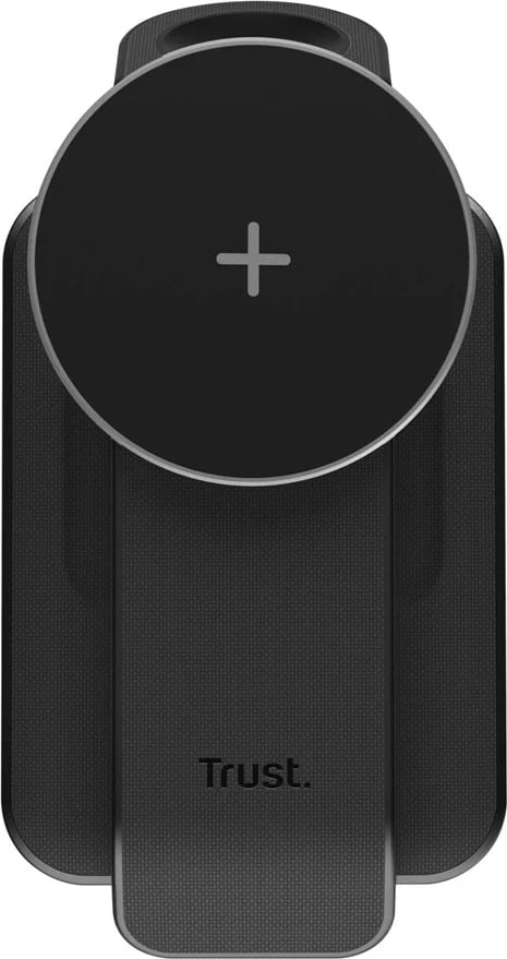 Karikues wireless Trust Viro, për kufje, celular, smartwatch, i zi