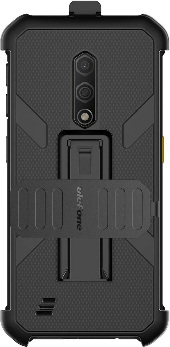 Mbështjellës Ulefone për Armor X12/X12 Pro, UF-C-AX12, me klips dhe karabiner, Zi