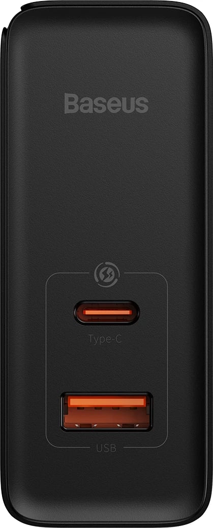 Karikues muri Baseus GaN5 Pro, 100W, 2 porta (USB-C/USB-A), i zi