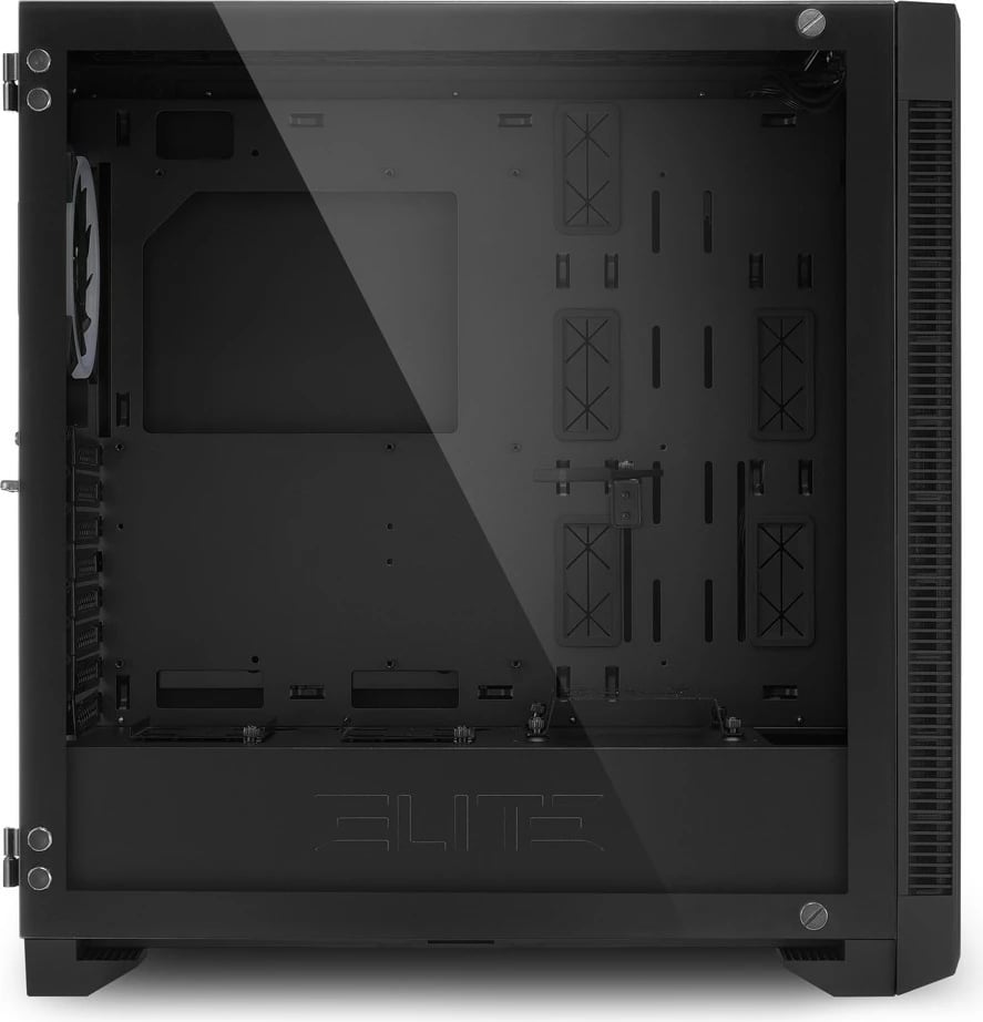 Kasë Sharkoon Elite Shark CA200G, ATX/E-ATX, xham, e zezë