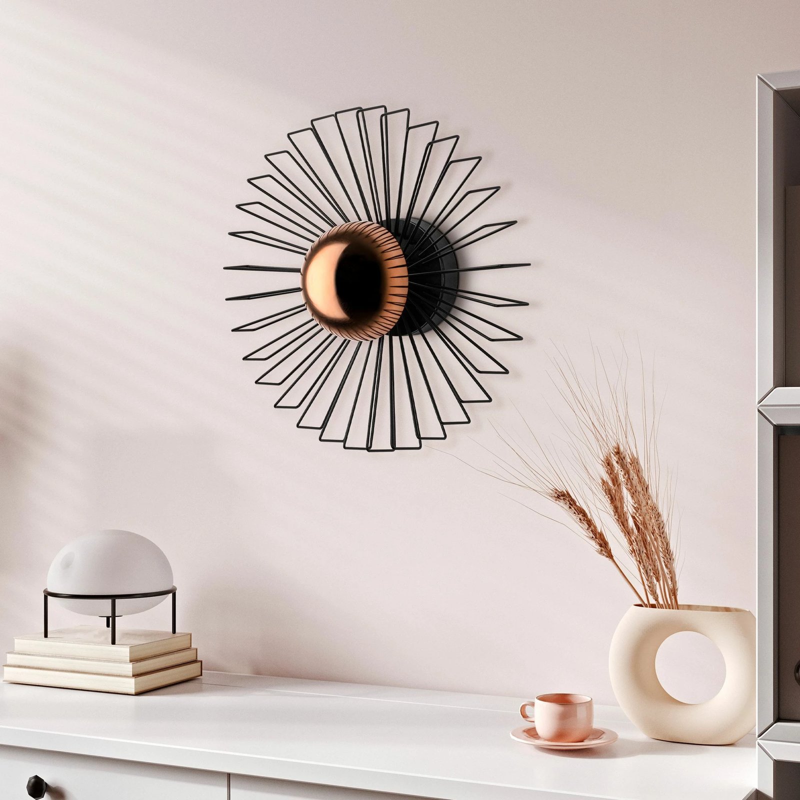 Llambë muri Opviq Kaya - 15230 - M, metalike, e zezë