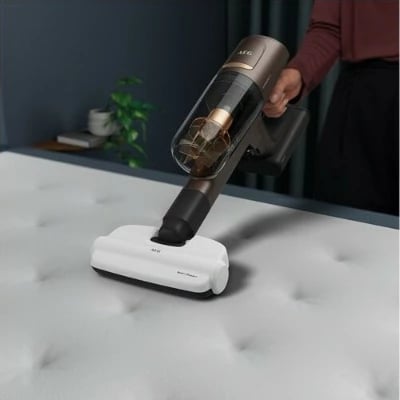 Brushë elektrike AEG AZE149 Bed Pro Power Plus, e bardhë/zezë