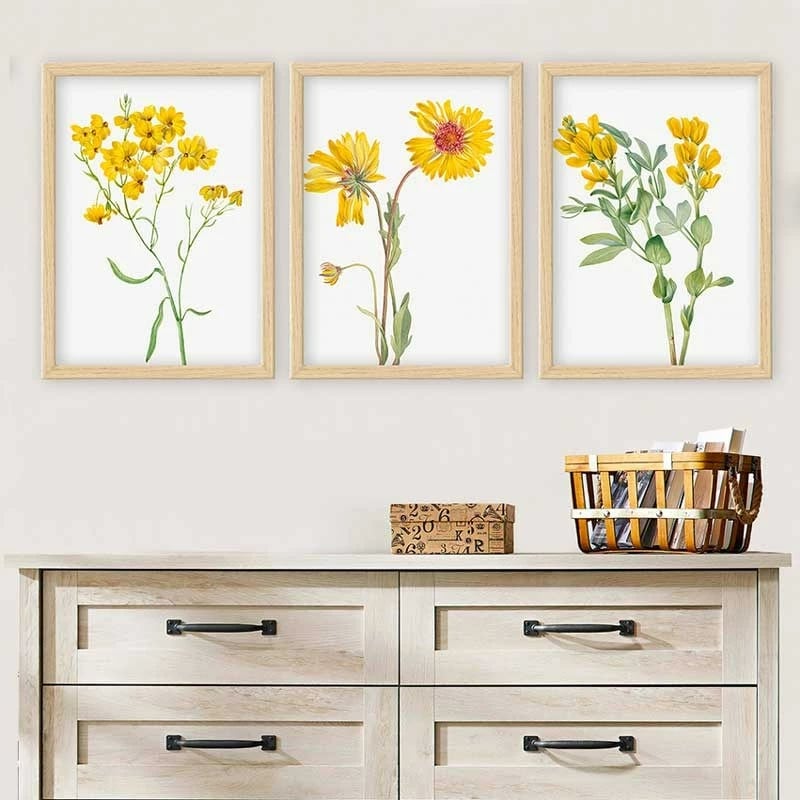 Pikturë dekorative me kornizë (3 copë), Wallity, 3NTC_22613791_3545