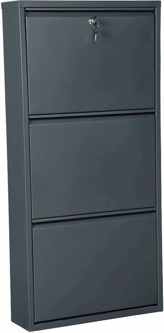 Dollap këpucësh Skye Decor Primo 3, antracit