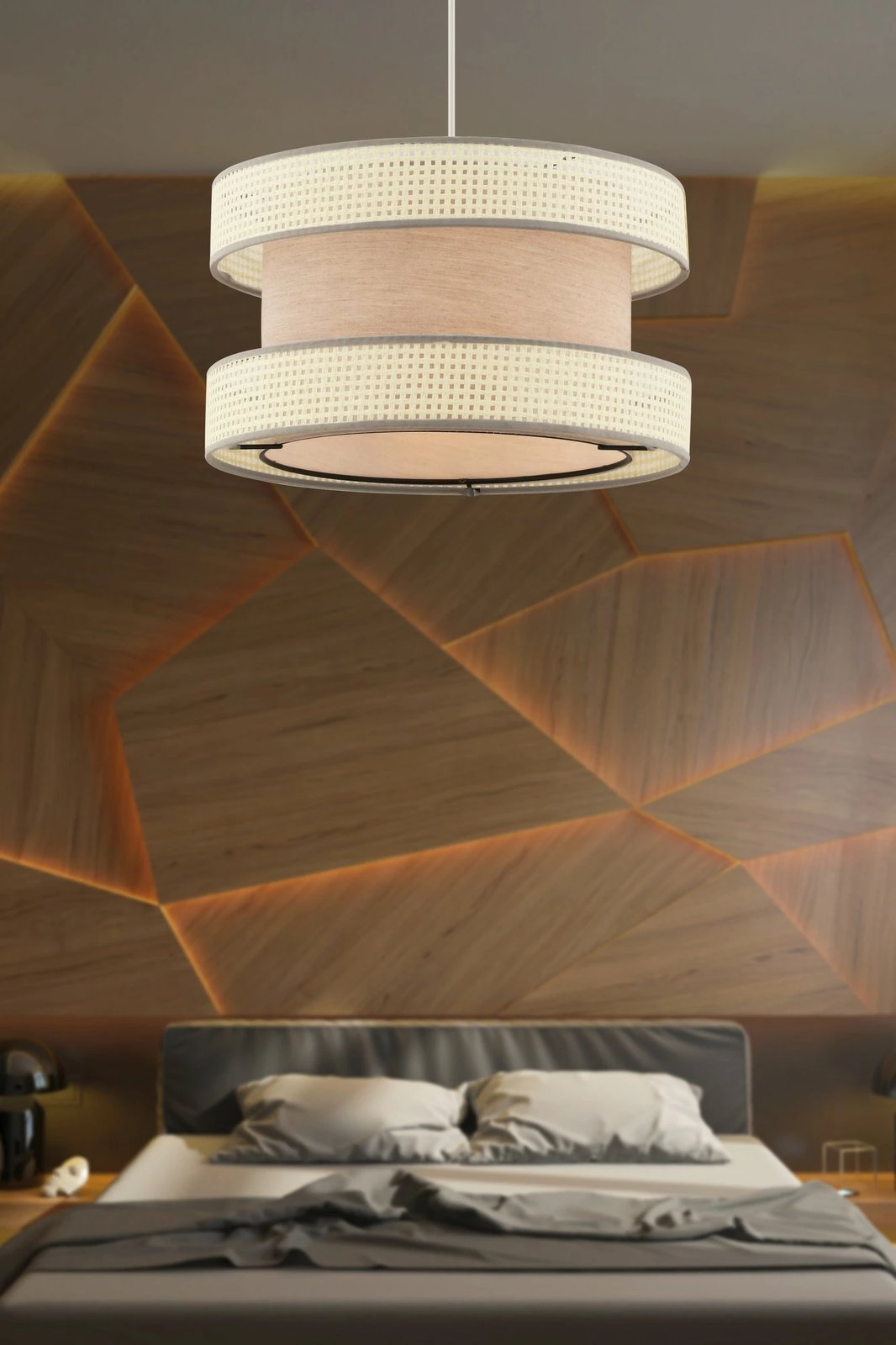 Llambë tavani Opviq, Halo, e bardhë dhe bezhë