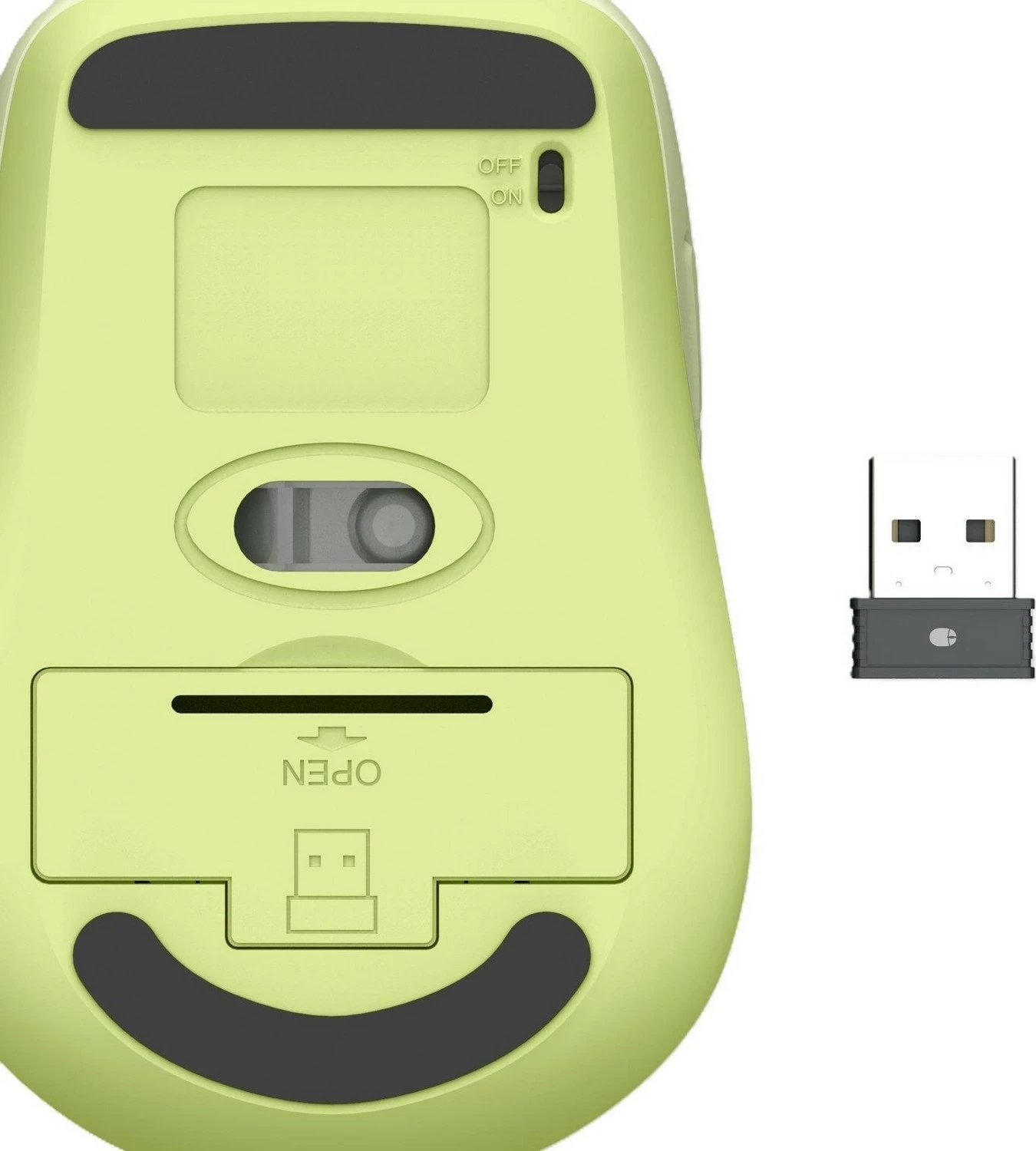 Maus Hama WM-450 wireless, 7 butona, laser, jeshil