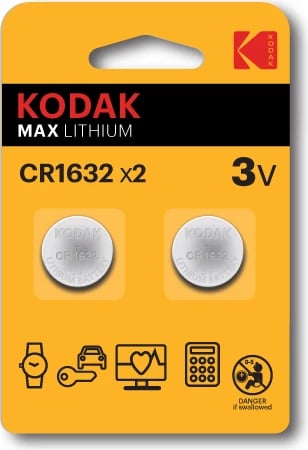 Bateri Kodak CR1632, 3V