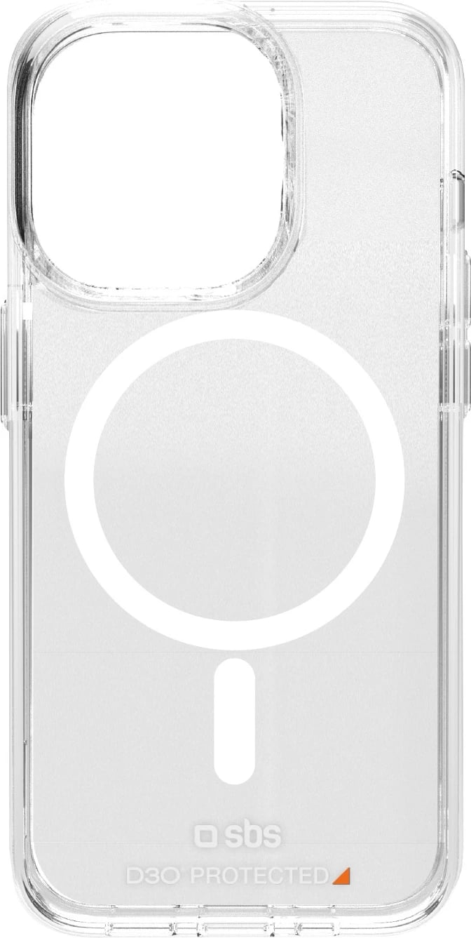 Mbështjellës SBS D3O MagSafe për iPhone 15 Pro, Transparent