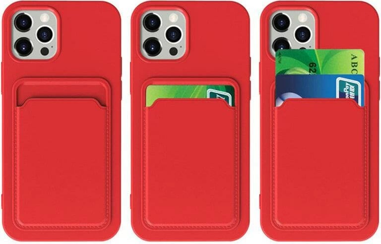 Mbështjellës Hurtel për Xiaomi Redmi Note 10 5G / Poco M3 Pro, silikon, me xhep për kartela, kaltër navy