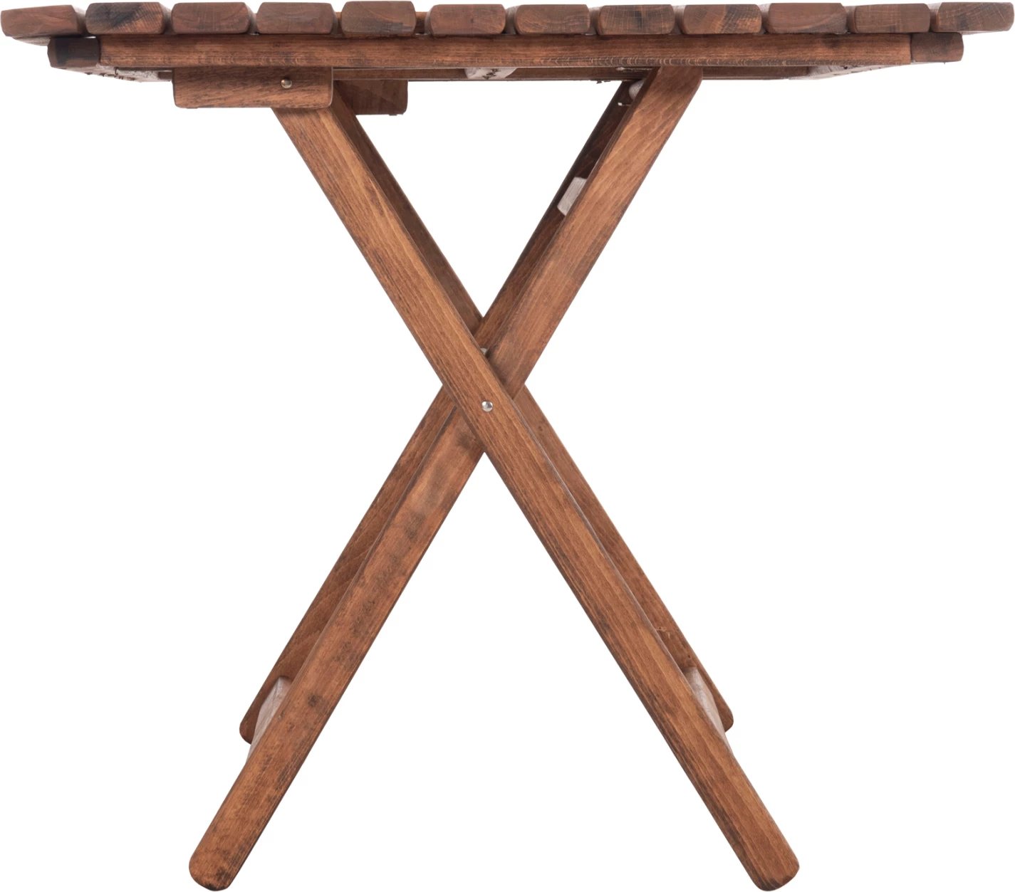 Tavolinë regjisori Limnos, dru i fortë, ngjyrë arre, FH5649.01, 120x80x75cm