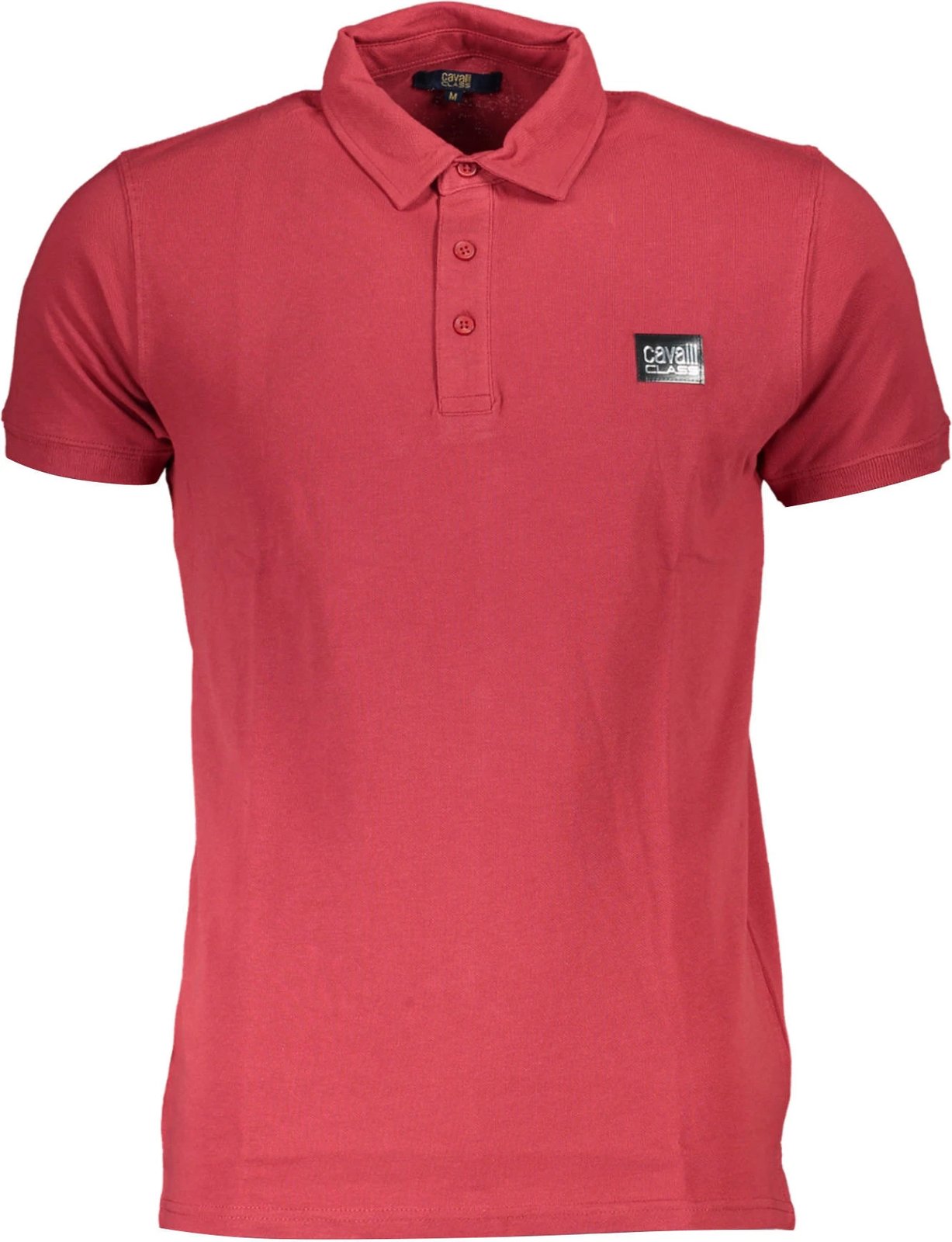 Polo për meshkuj CAVALLI CLASS, e kuqe