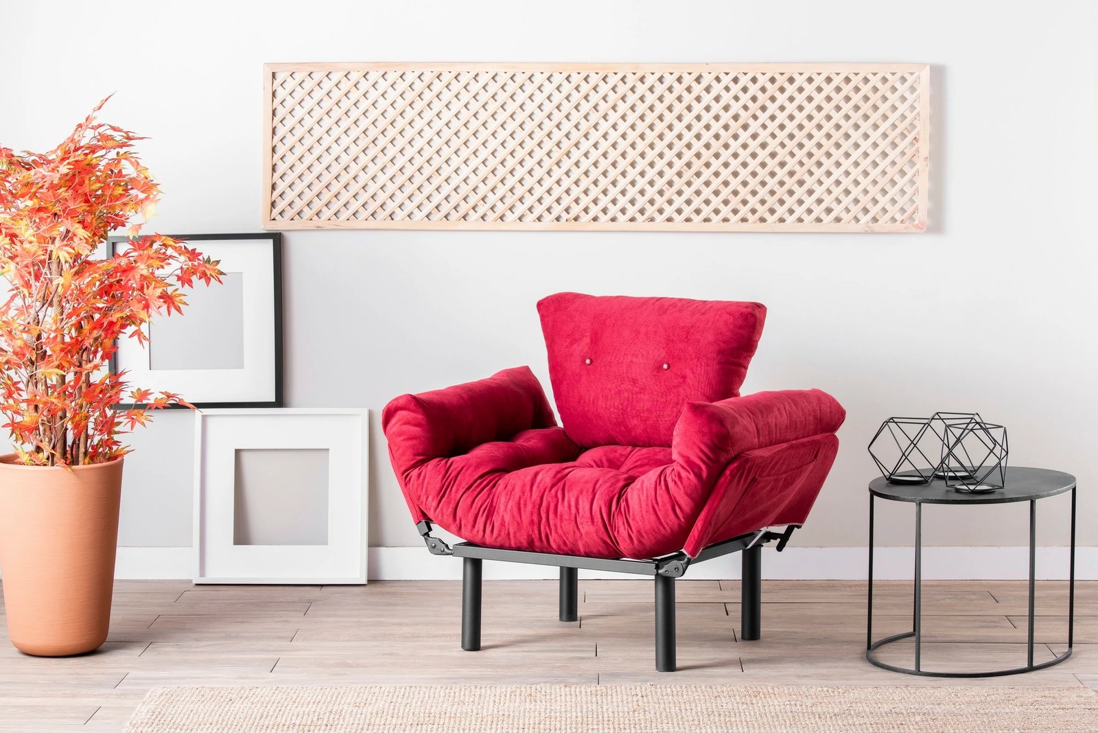 Karrige wing Nitta, një vend, ngjyrë bordo