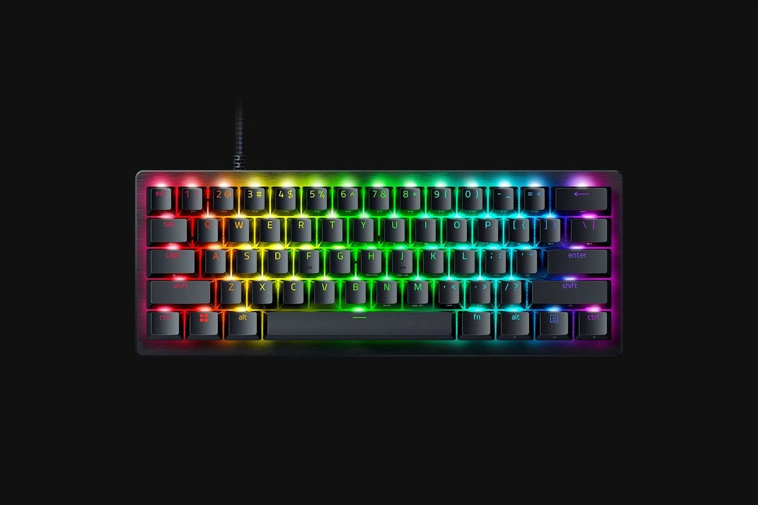Tastierë Razer Huntsman V3 Mini, mekanike, RGB, DE