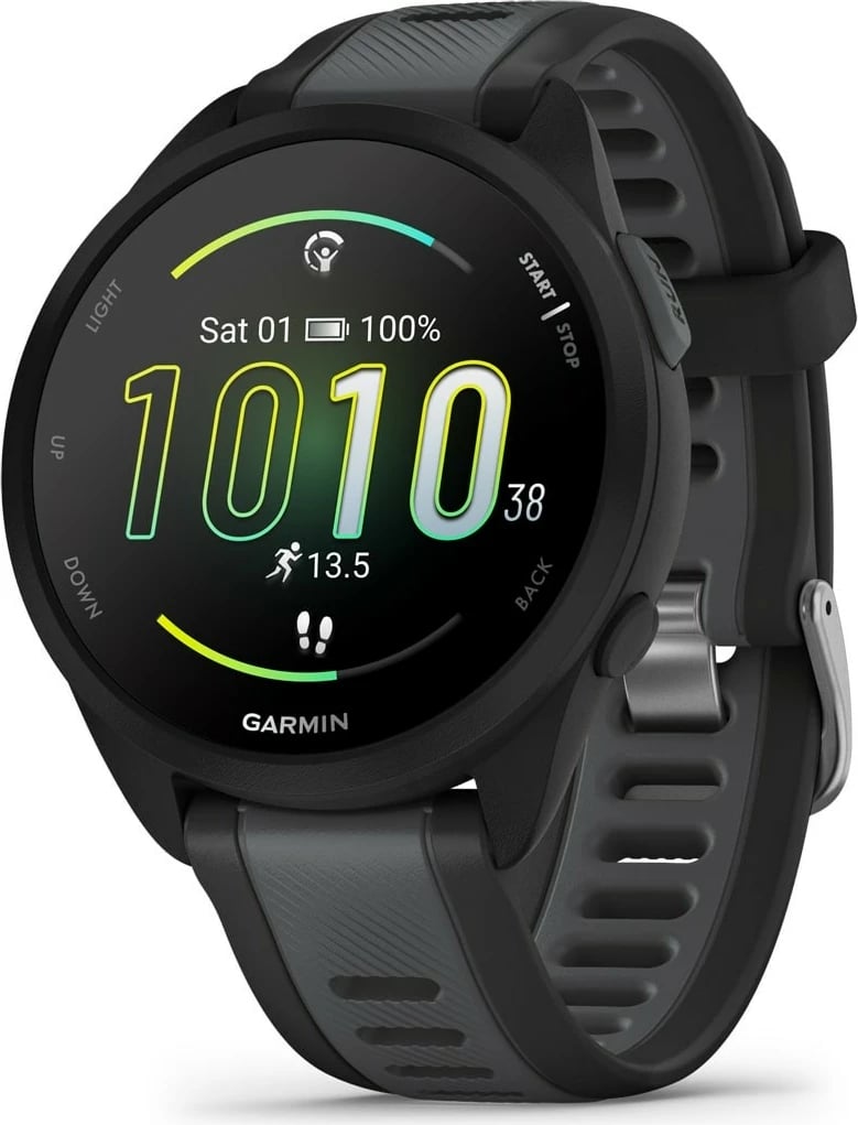 Smartwatch Garmin Forerunner 165 Music, e zezë