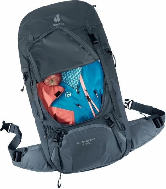 Çantë shpine Deuter, për femra dhe meshkuj, e zezë Çantë shpine Deuter, për femra dhe meshkuj, e zezë