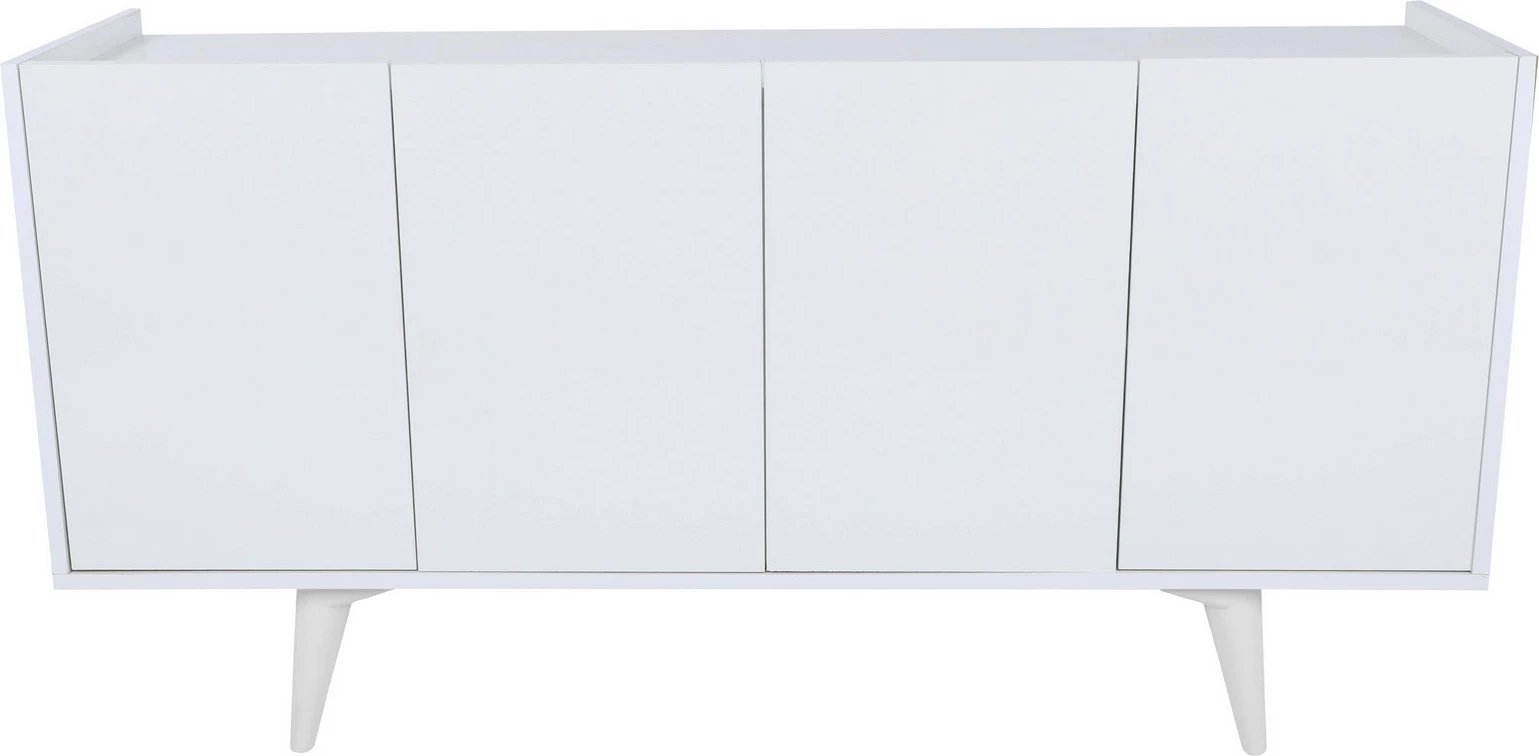 Konsolë Skye Decor, e bardhë, Petra