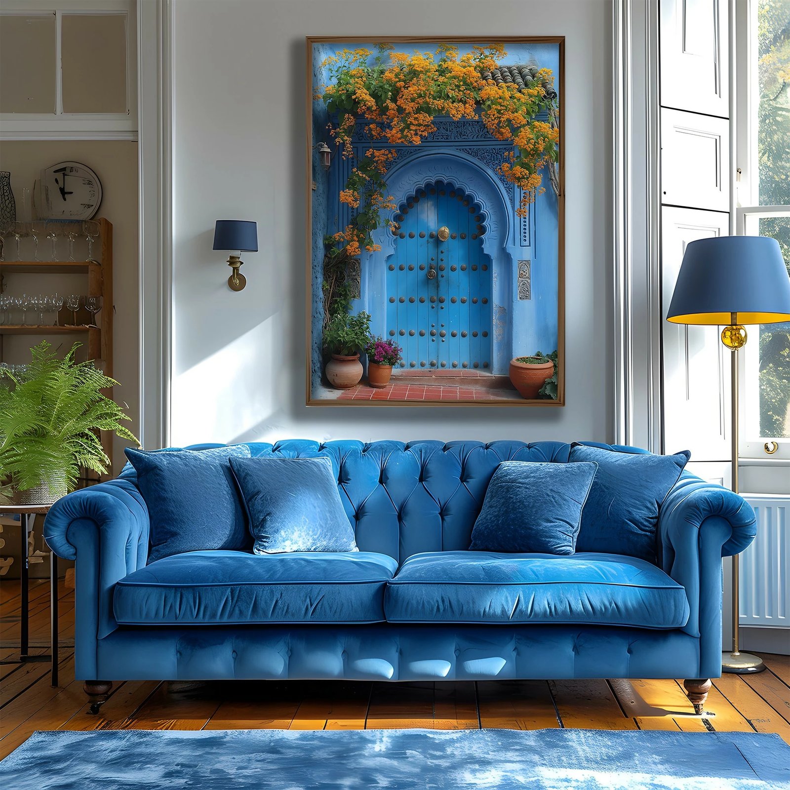 Pikturë dekorative me kornizë MDF, Wallity, GE127-L