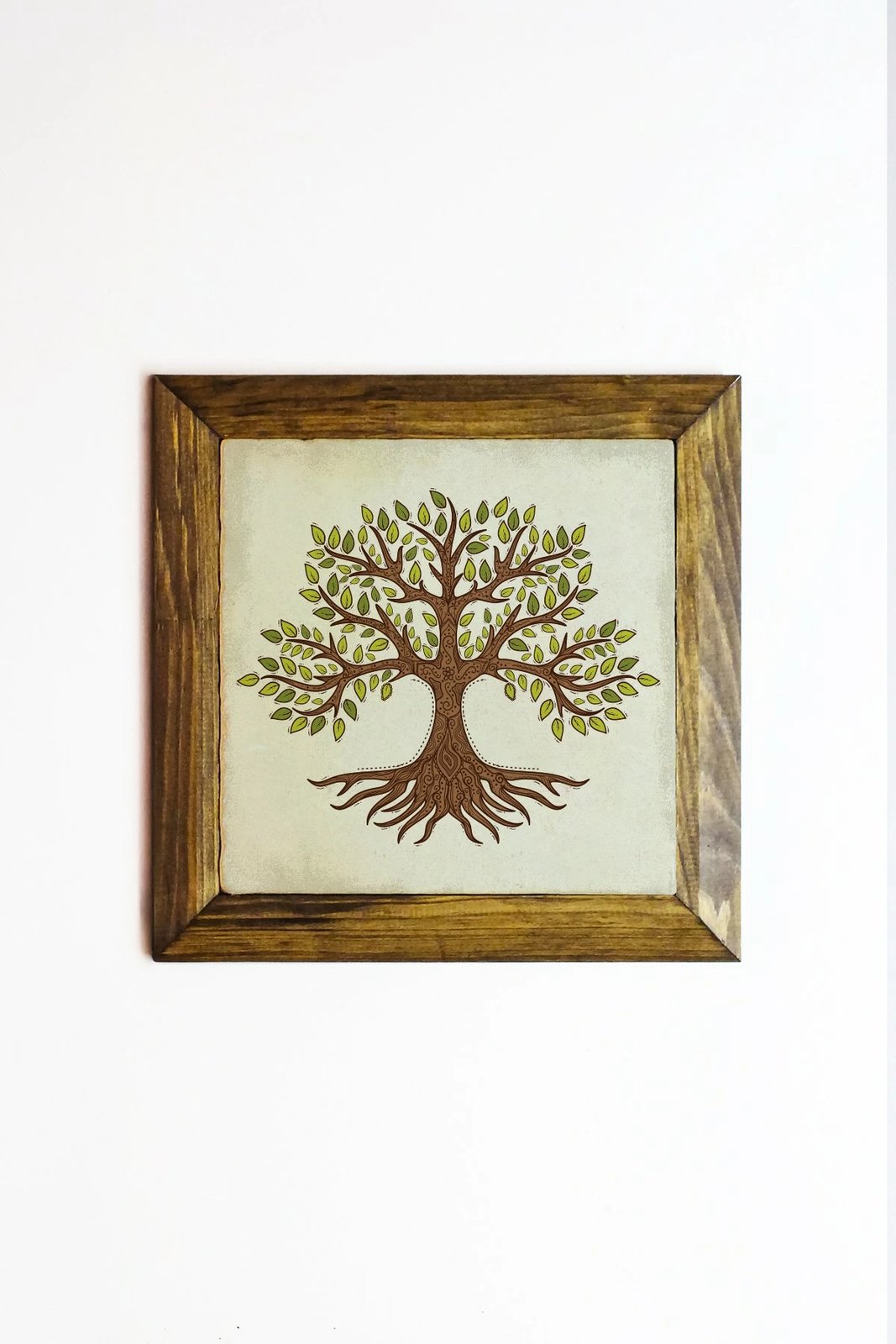 Pikturë dekorative me kornizë, Wallity, Ersytastablo6 - 16, shumëngjyrëshe, 15.5x15.5cm