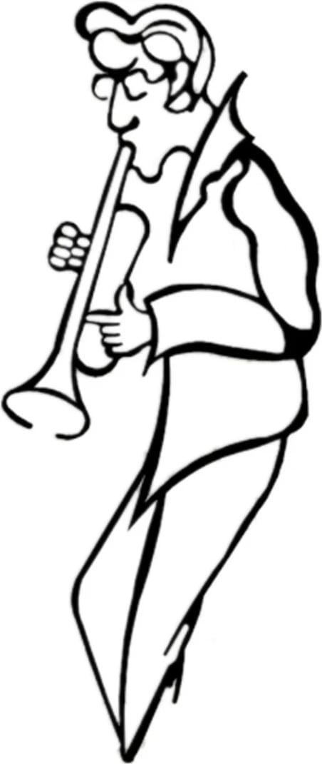 Aksesor dekorativ për mur, metal, muzikant, Wallity, ngjyrë e zezë, 30x70cm