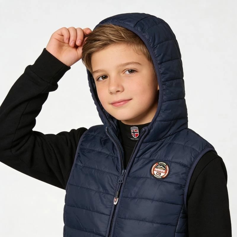 Jelek për fëmijë Geographical Norway, navy blue