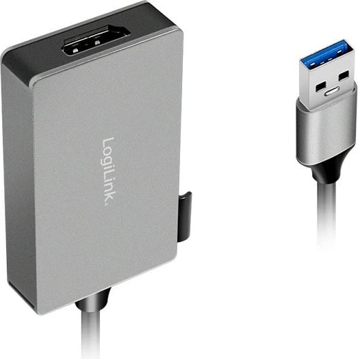 Adapter USB 3.0 në HDMI LogiLink UA0233A, Gri