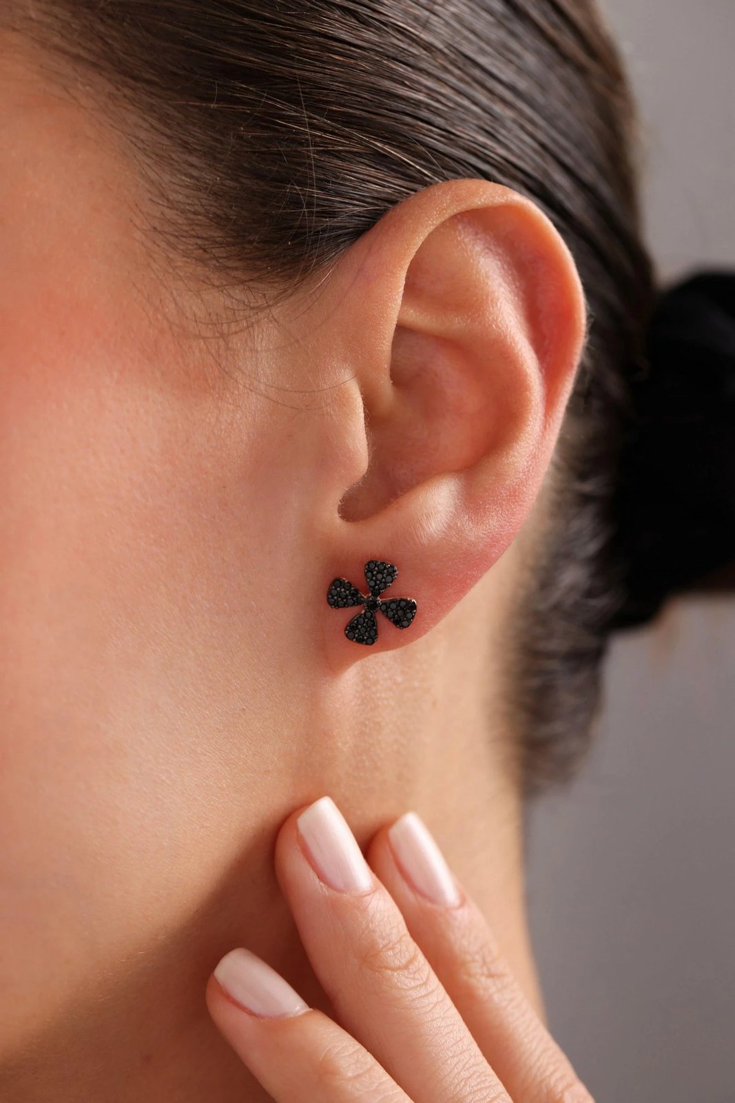 Vathë argjendi Jumeon, ngjyrë rozë ari e zezë, NRZ999856